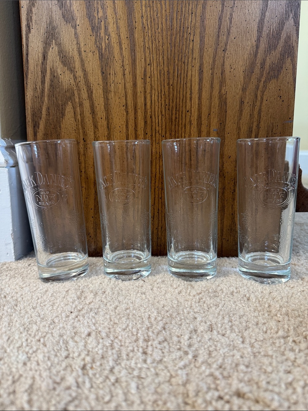 Jack Daniels Signature Winter Edition Highball Glasses - Set of 4